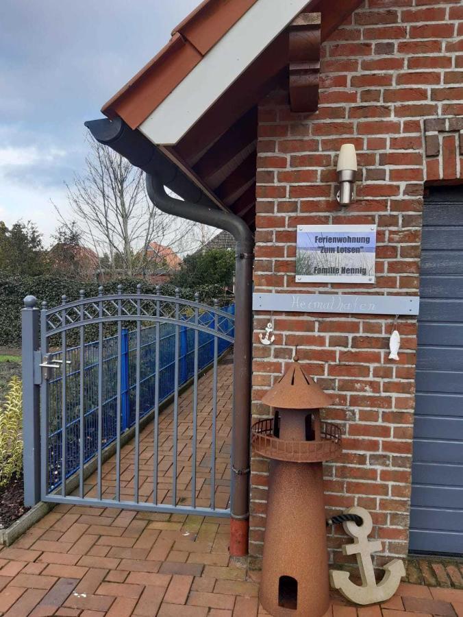Ferienwohnung Zum Lotsen, 45227 Jemgum ภายนอก รูปภาพ